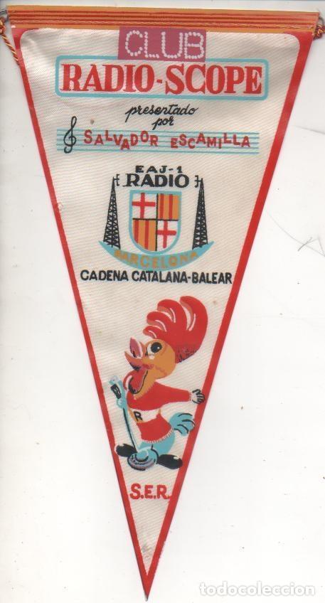 Banderines de colecci&oacute;n: Banderin E00370: Banderin Club Radio-Scope