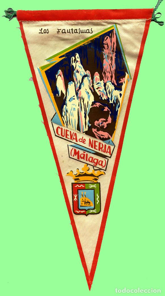 Banderines de colecci&oacute;n: BANDER&Iacute;N CUEVA DE NERJA (M&Aacute;LAGA) LOS FANTASMAS - ESPELEOLOGIA