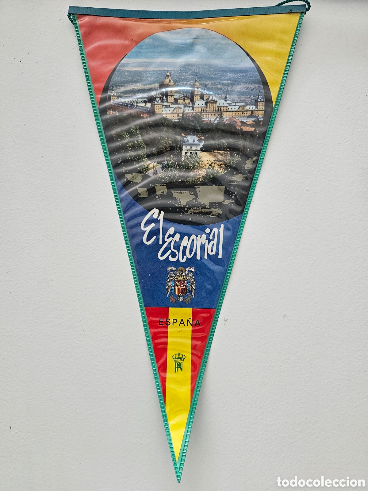 Banderines de colecci&oacute;n: Bander&iacute;n del Monasterio del Escorial 1970s 1980s