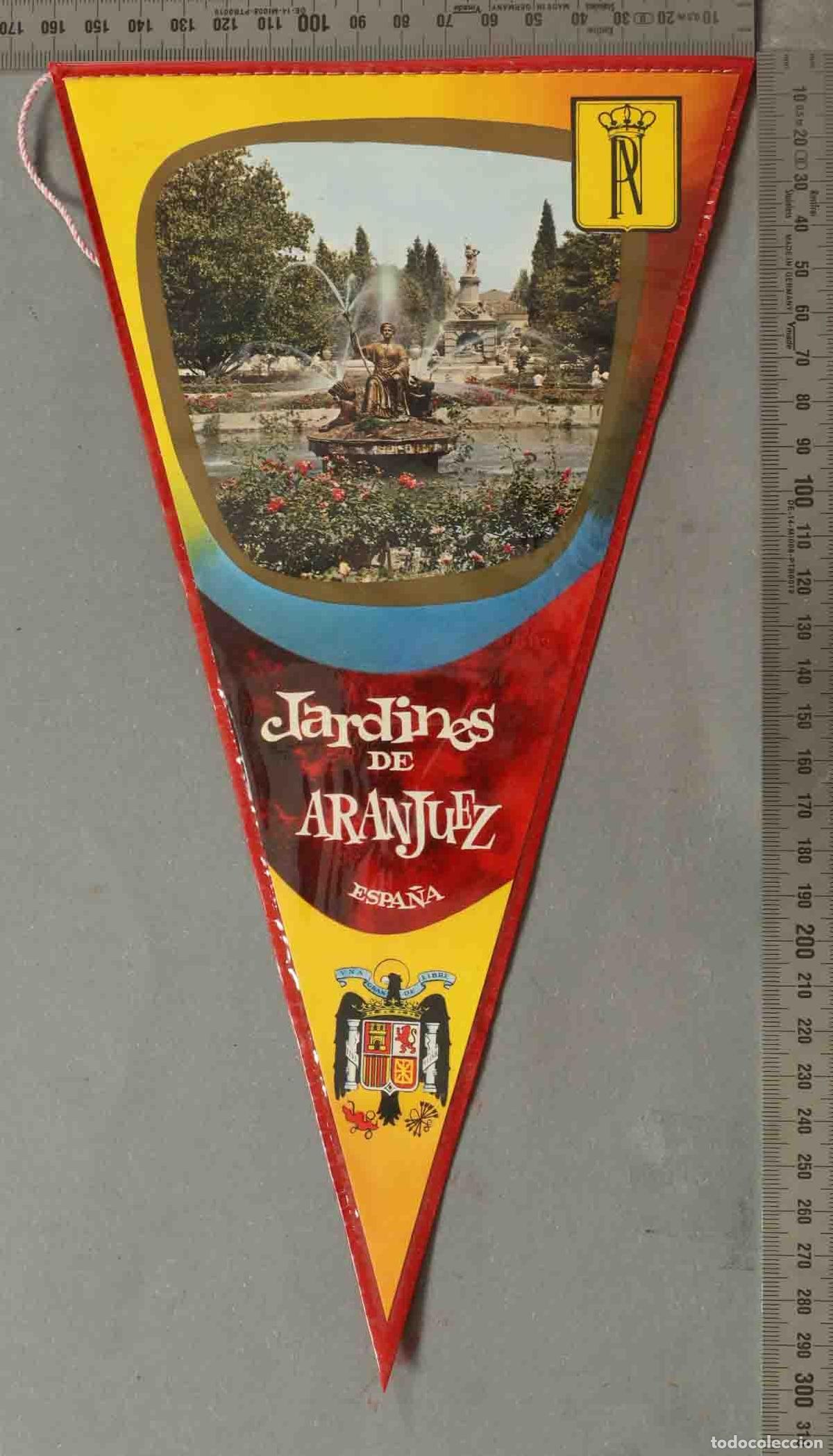Banderines de colecci&oacute;n: BANDERIN. Jardines de Aranjuez - Patrimonio Nacional - Fuente de Apolo