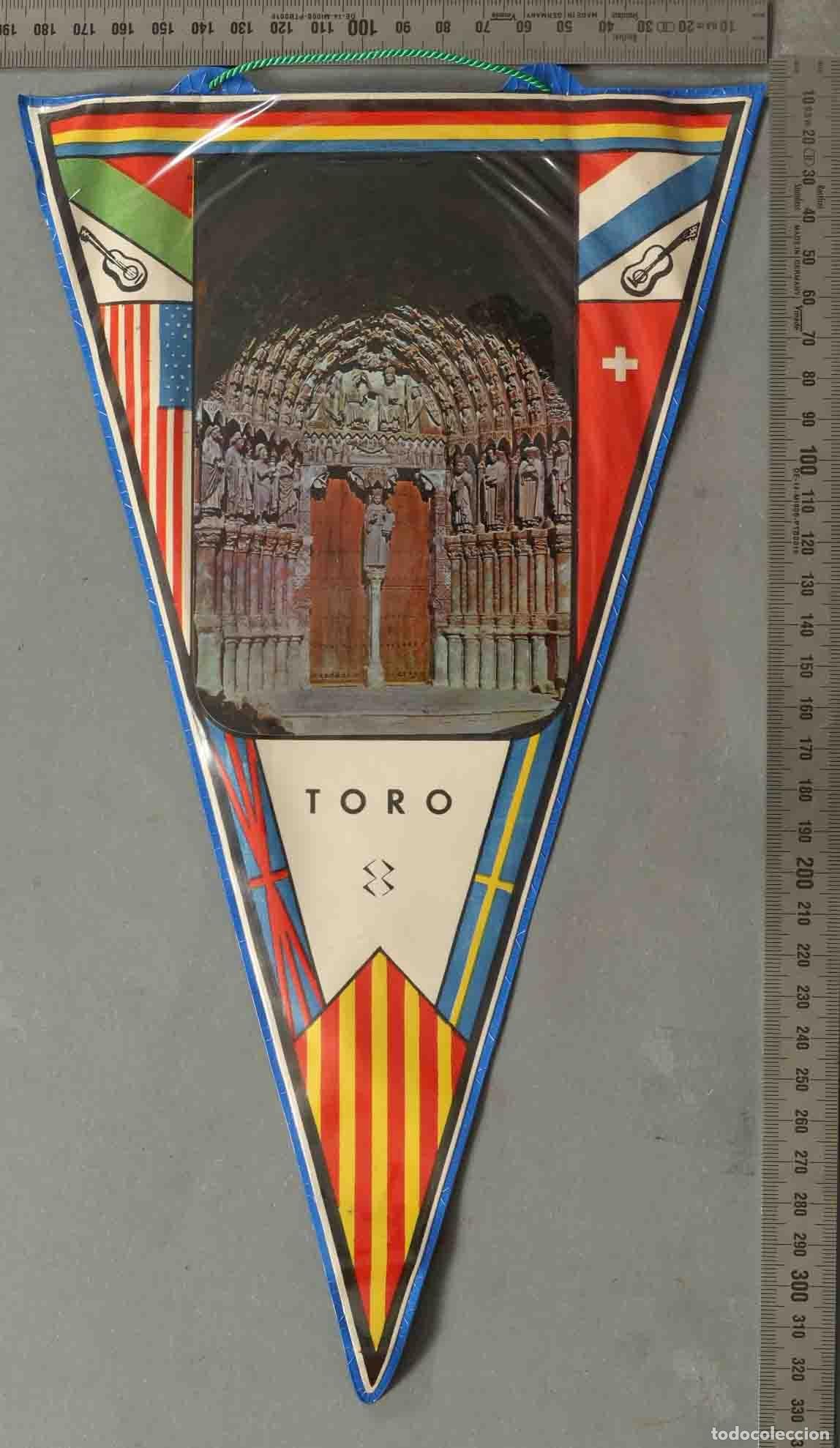 Banderines de colecci&oacute;n: BANDERIN. Toro - Portada de la Majestad - Colegiata de Santa Mar&iacute;a la Mayor