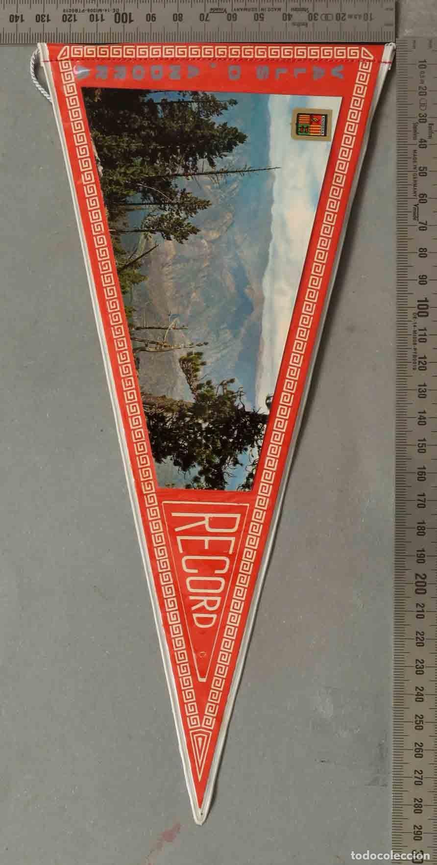 Banderines de colecci&oacute;n: BANDERIN. Valle de Andorra - Recuerdo