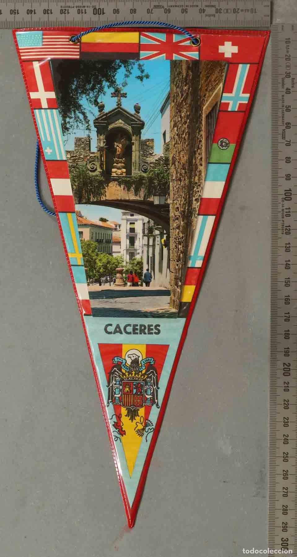 Banderines de colecci&oacute;n: BANDERIN. C&aacute;ceres - Arco de la Estrella - Escudo del &Aacute;guila de San Juan