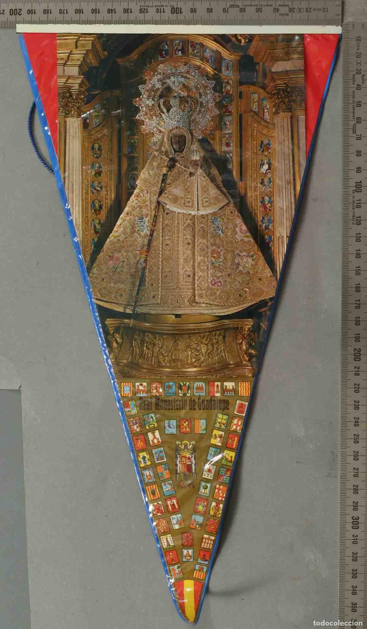 Banderines de colecci&oacute;n: BANDERIN. Virgen de Guadalupe - Real Monasterio de Guadalupe