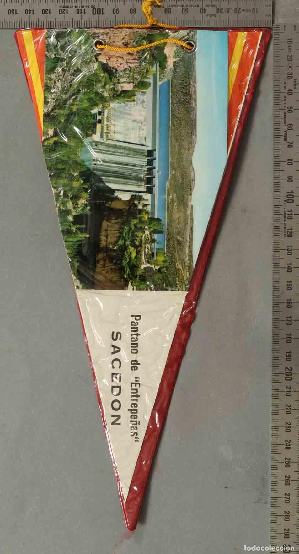 Banderines de colecci&oacute;n: BANDERIN. Pantano de Entrepe&ntilde;as - Saced&oacute;n