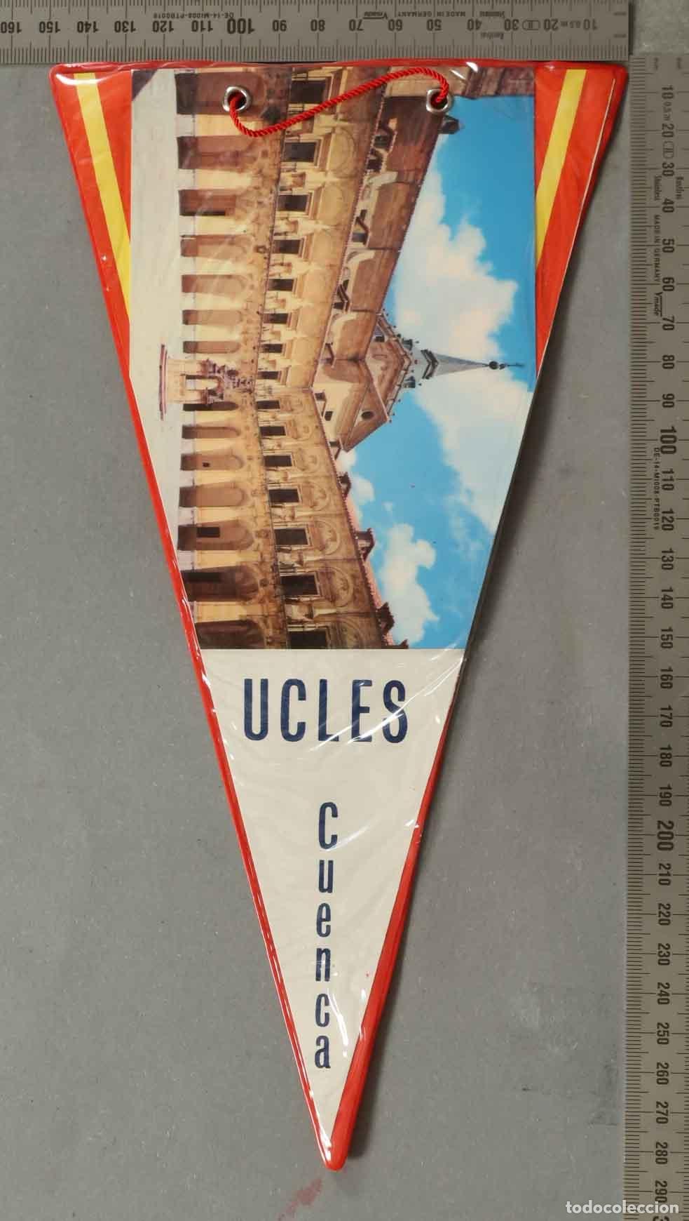 Banderines de colecci&oacute;n: BANDERIN. Ucl&eacute;s - Cuenca - Monasterio de Ucl&eacute;s - Foto 1