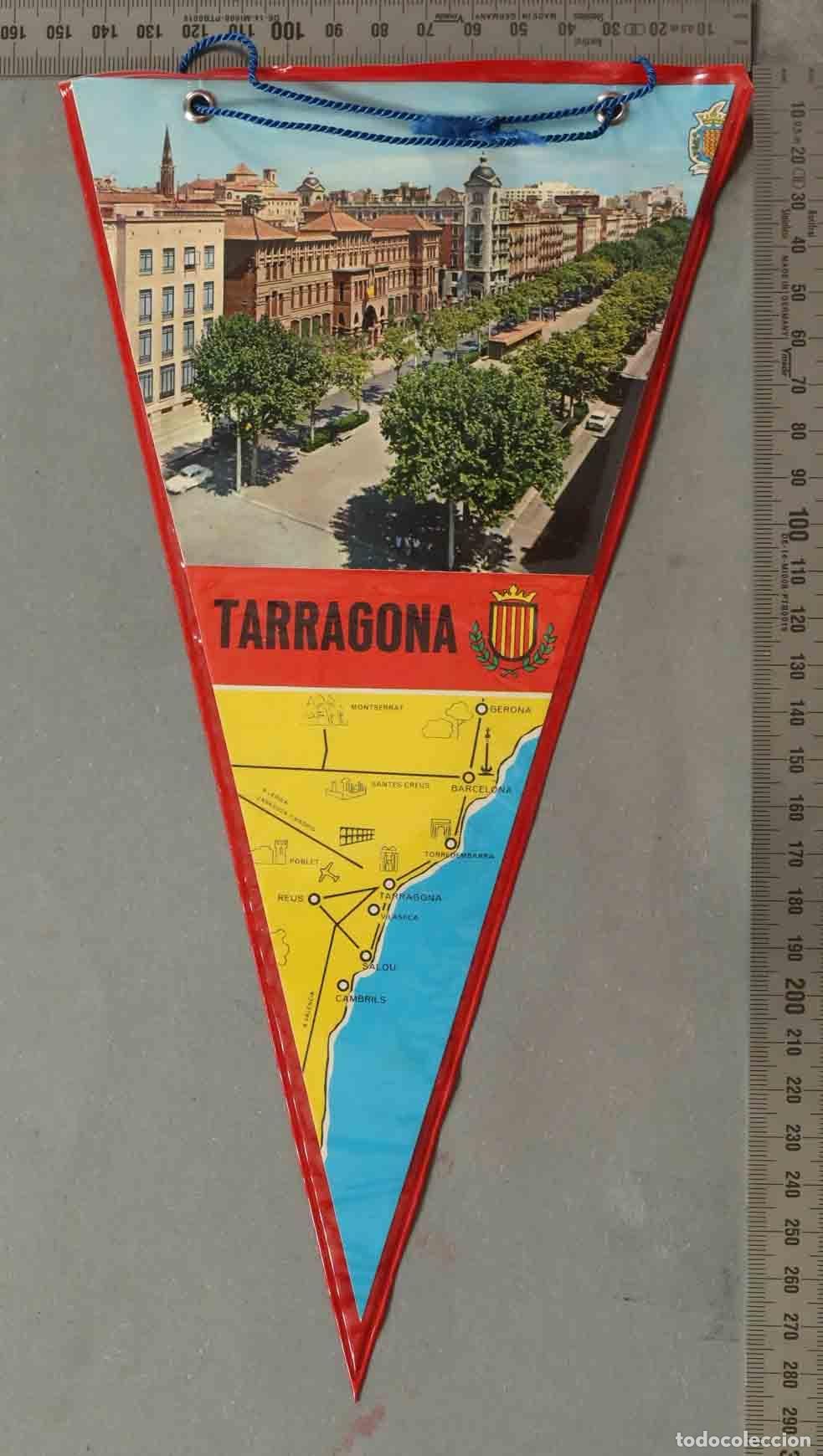 Banderines de colecci&oacute;n: BANDERIN. Tarragona - Avenida del General&iacute;simo - Rambla Nova - Ciudad Residencial