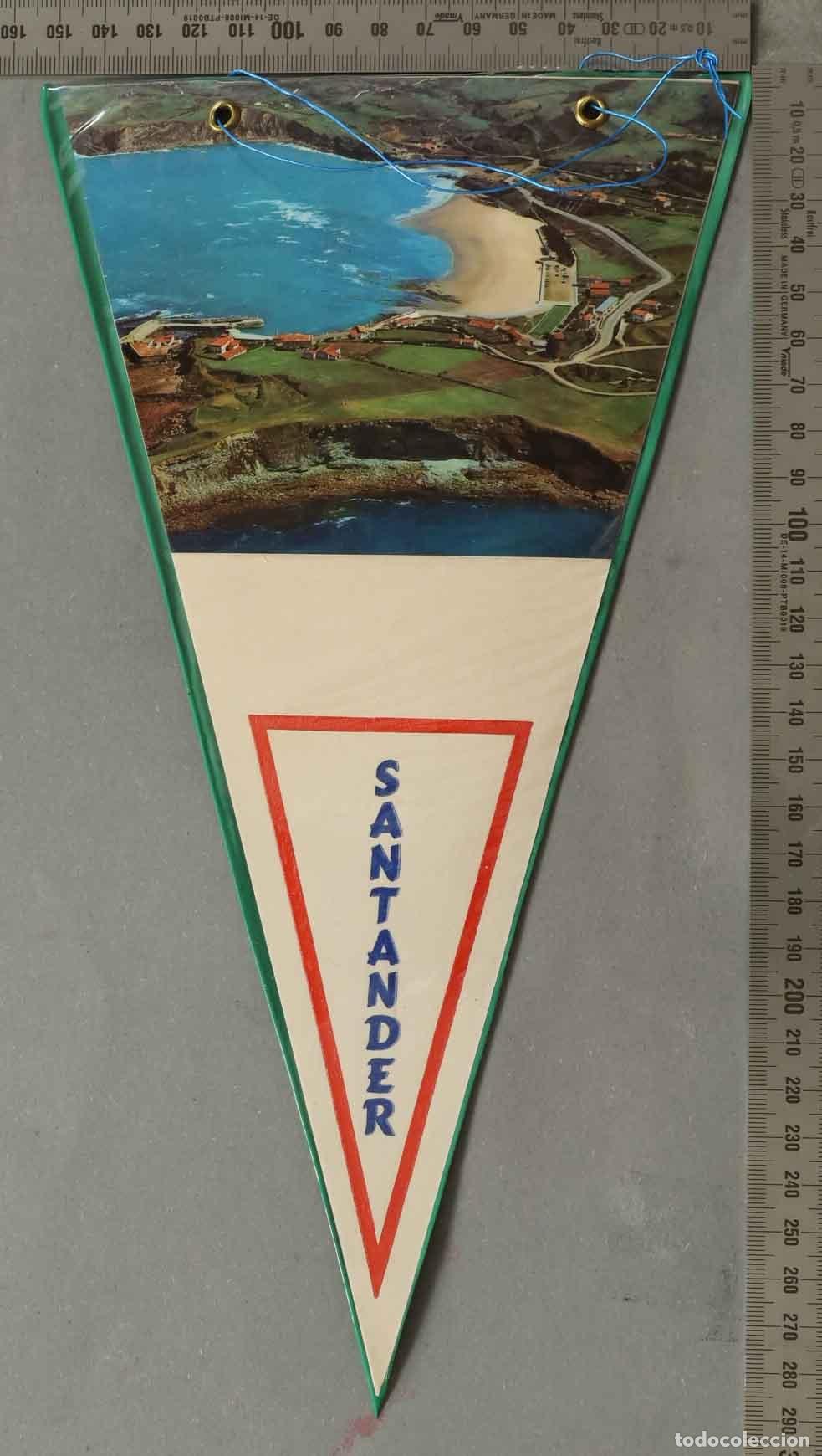 Banderines de colecci&oacute;n: BANDERIN. Santander - Cantabria - Playa de Comillas