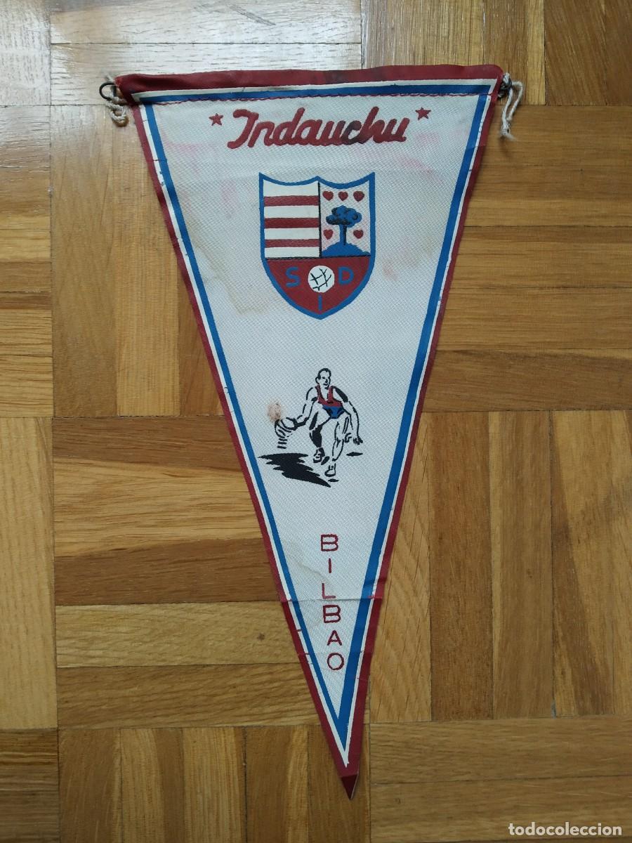 Sammlung von Wimpeln: BANDERIN ESCUDO EQUIPO BALONCESTO INDAUCHU BILBAO