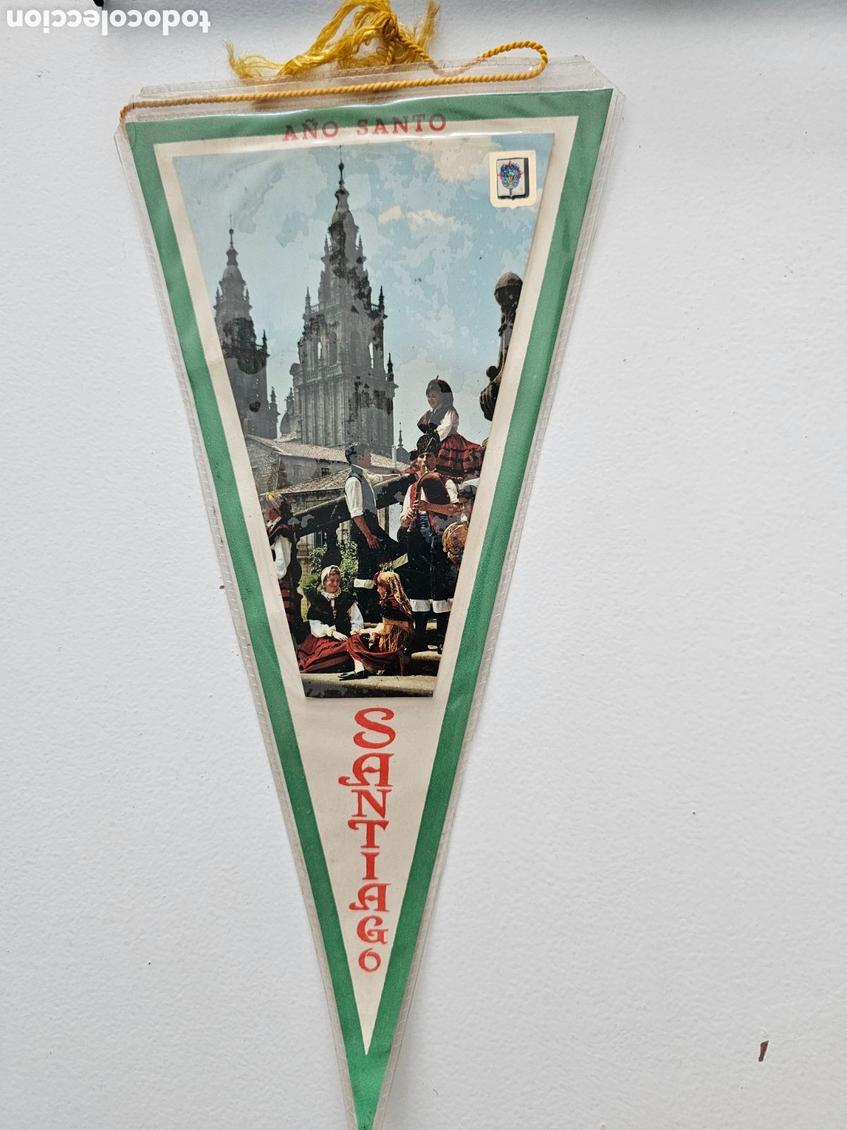 Banderines de colecci&oacute;n: Bander&iacute;n de Santiago de Compostela 1950s 1960s