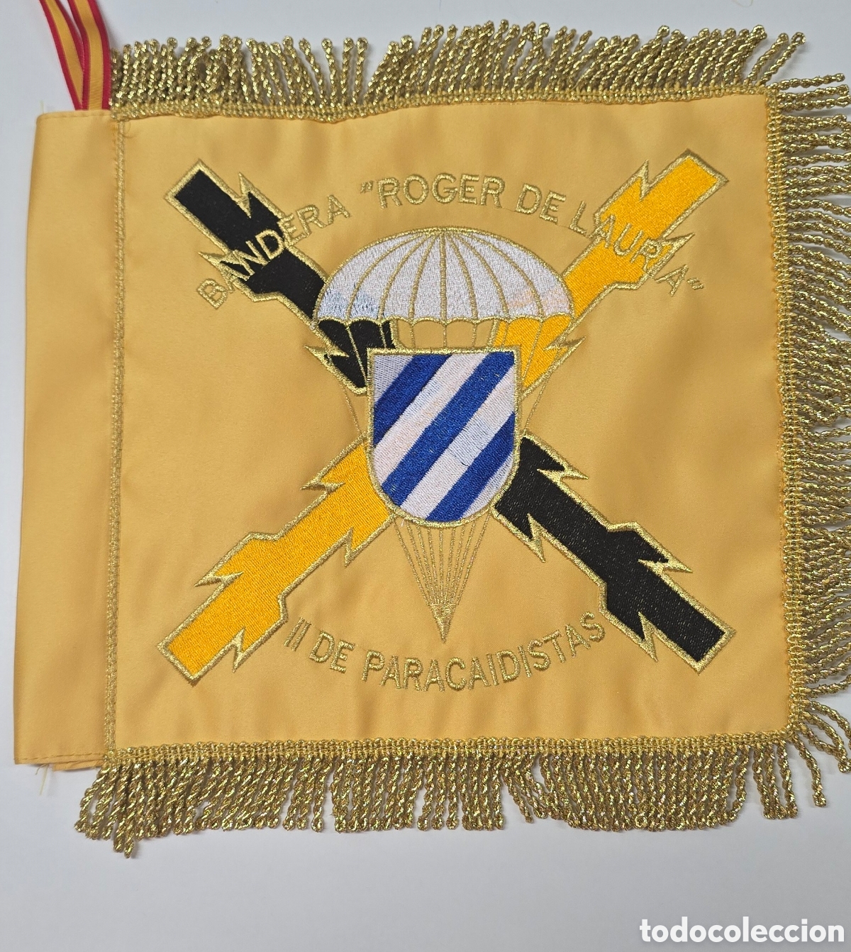Banderines de colecci&oacute;n: Banderin II BANDERAN PARQCAIDISTA ROGER DE LAURIA BRIPAC