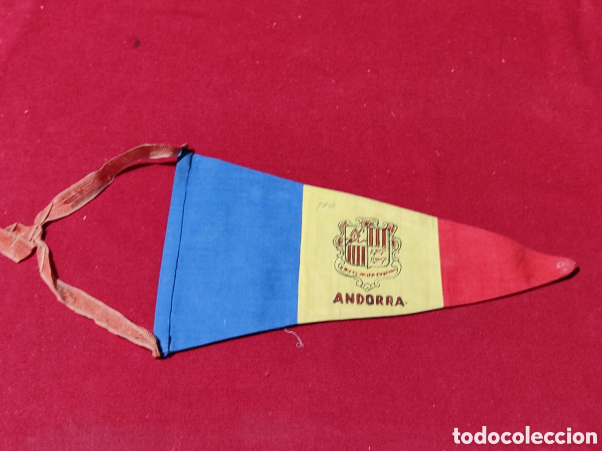 Banderines de colecci&oacute;n: Bander&iacute;n de tela de Andorra