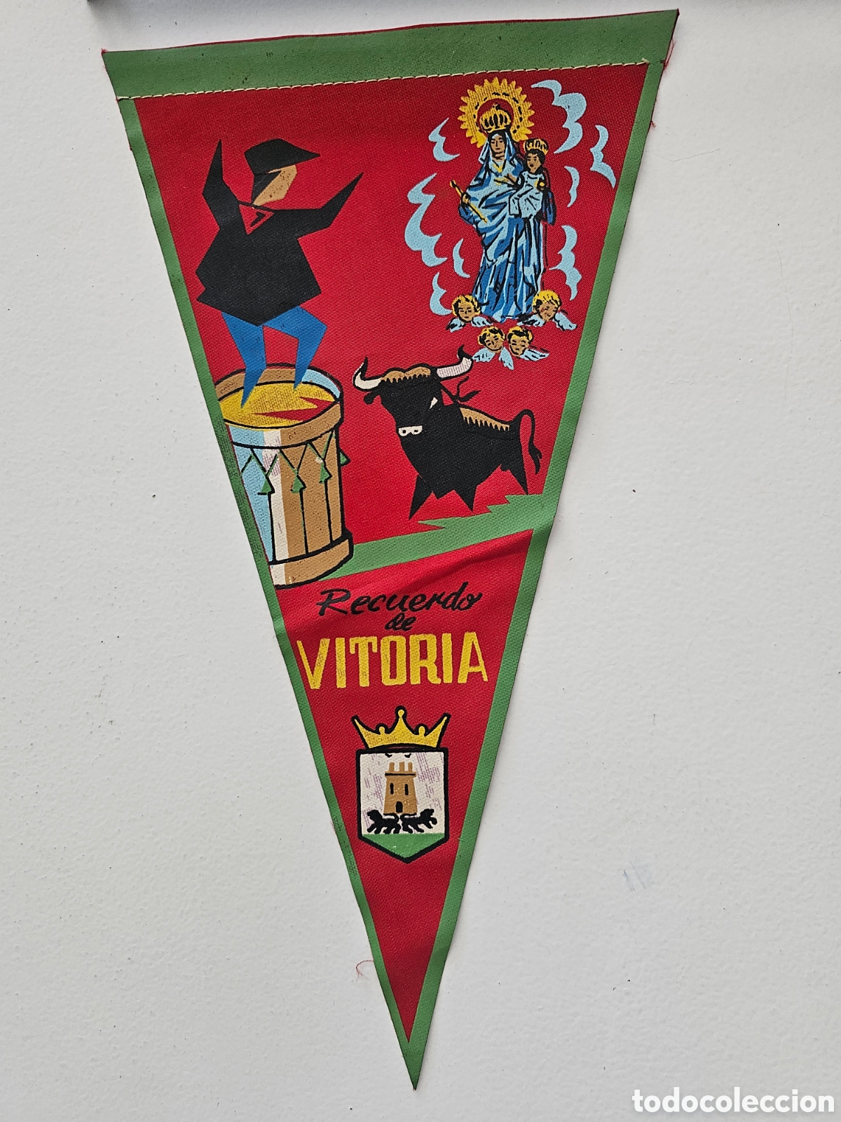 Banderines de colecci&oacute;n: Bander&iacute;n de Vitoria 1960s 1970s