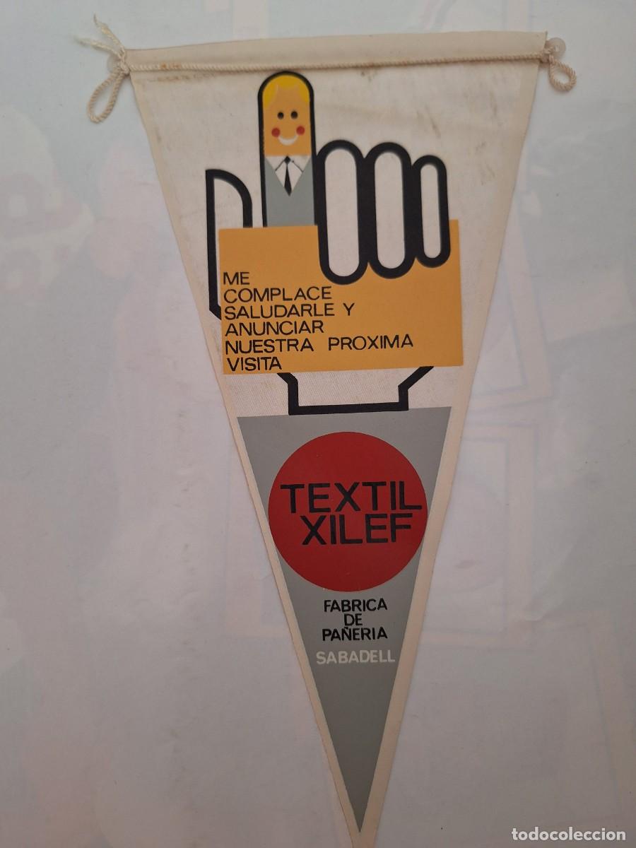 Galhardetes de cole&ccedil;&atilde;o: BANDERIN PUBLICIDAD FABRICA DE PA&Ntilde;ERIA TEXTIL XILEF SABADELL BARCELONA RV