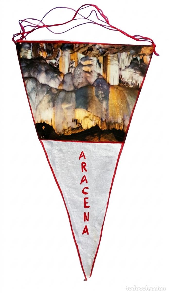 Banderines de colecci&oacute;n: Aracena - Gruta de las Maravillas - Bander&iacute;n vintage