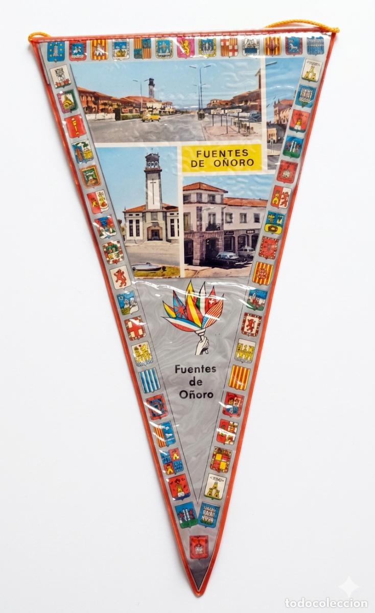 Banderines de colecci&oacute;n: Fuentes de O&ntilde;oro - Salamanca - Frontera Portugal - Bander&iacute;n vintage