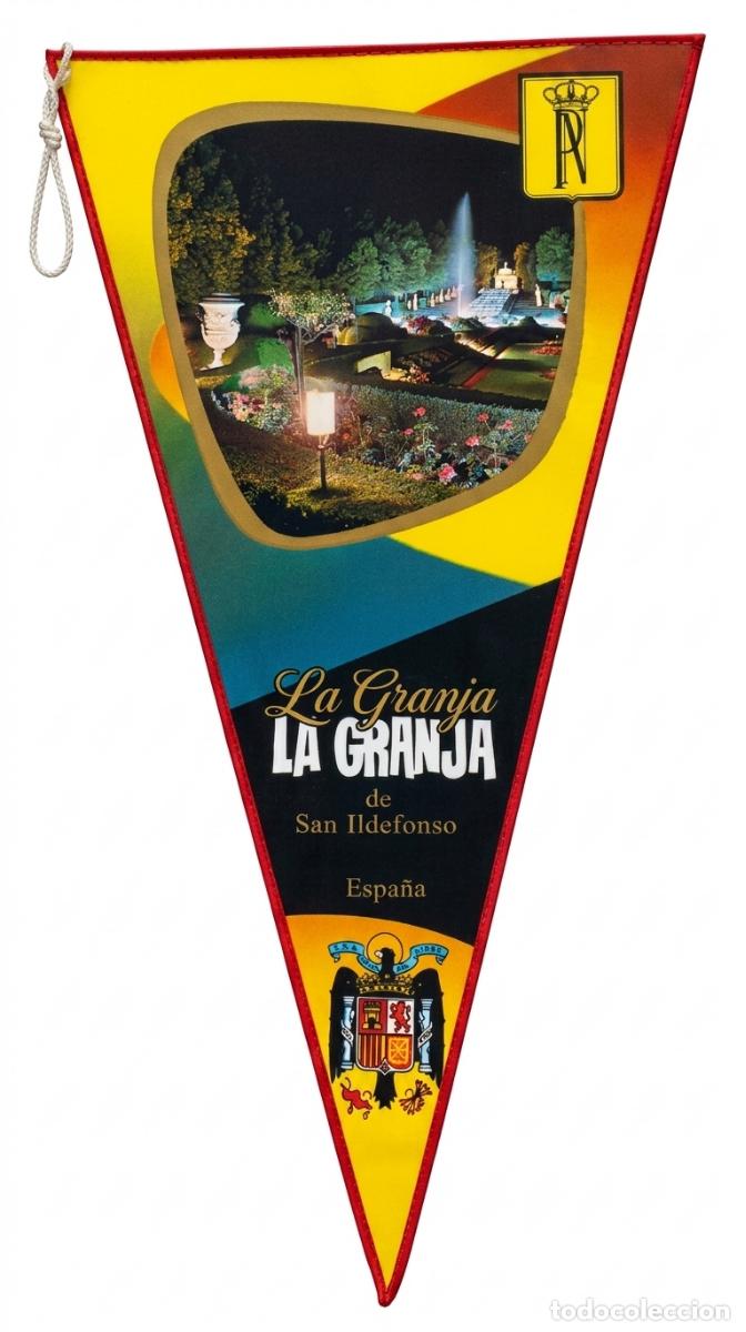 Banderines de colecci&oacute;n: La Granja de San Ildefonso (Segovia) - Bander&iacute;n vintage