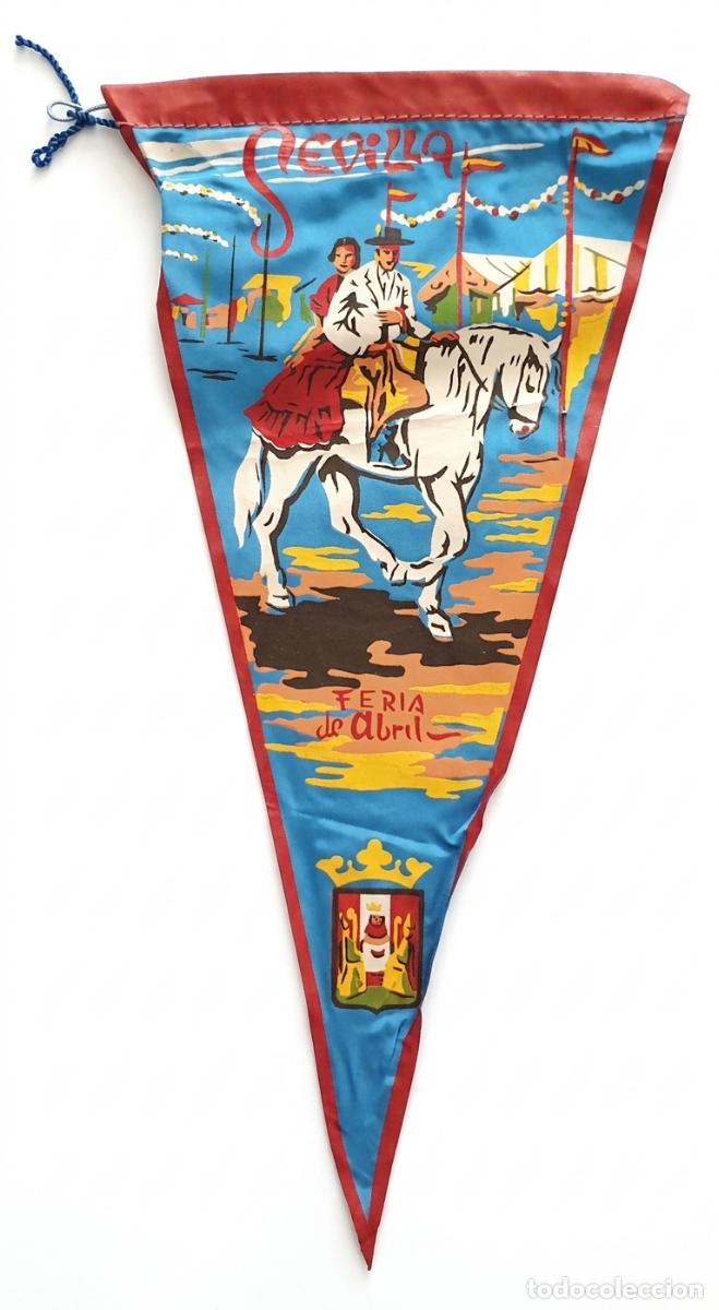 Banderines de colecci&oacute;n: Feria de Abril de Sevilla - Bander&iacute;n vintage