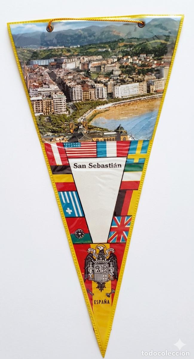 Banderines de colecci&oacute;n: San Sebasti&aacute;n - Donostia - Bander&iacute;n vintage