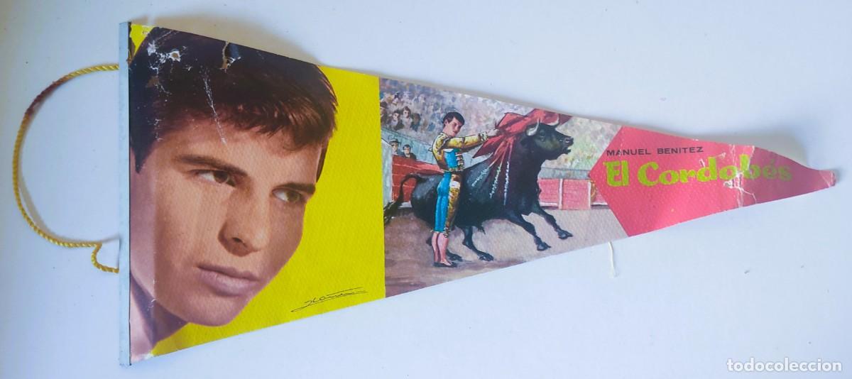 Banderines de colecci&oacute;n: ANTIGUO BANDERIN DE MANUEL BENITEZ EL CORDOBES