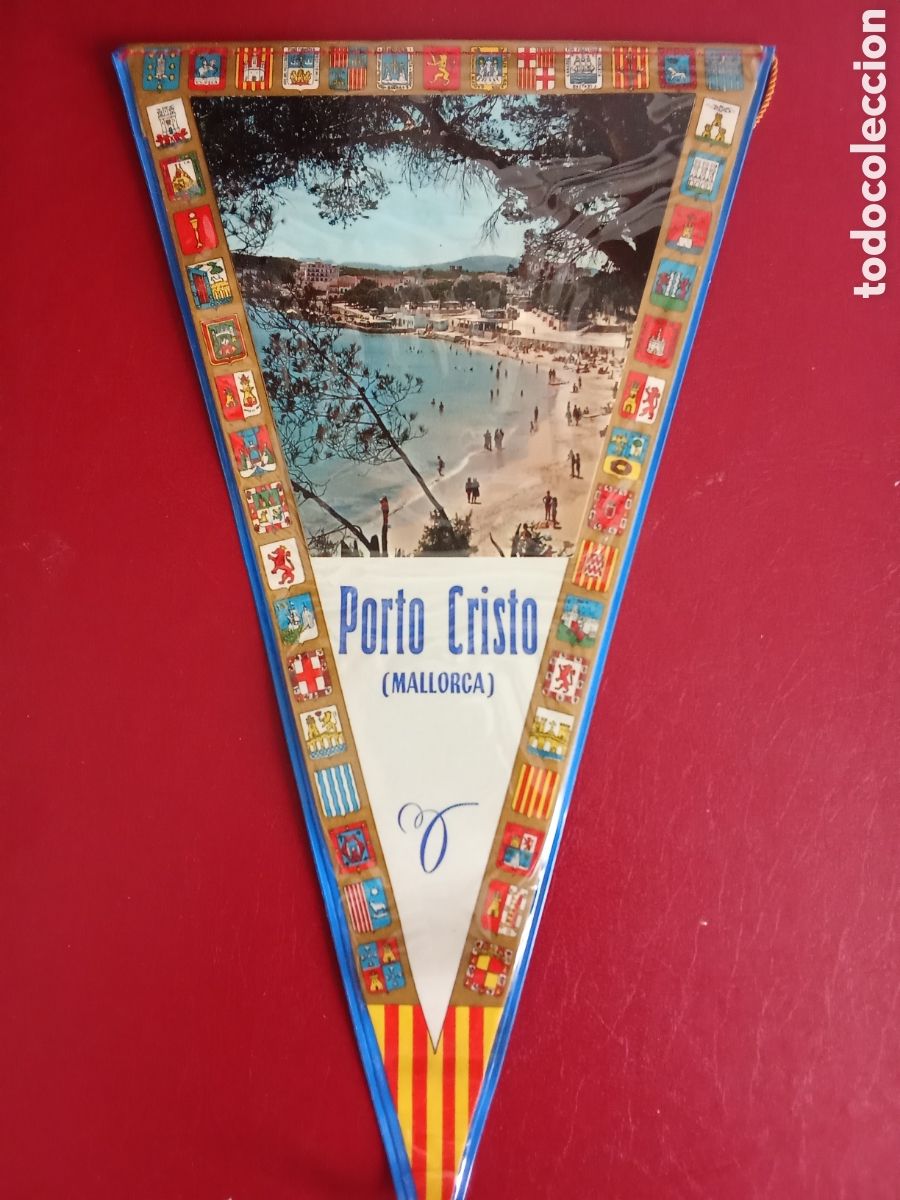 Banderines de colecci&oacute;n: Banderin,PORTO CRISTO, Mallorca,JMJ