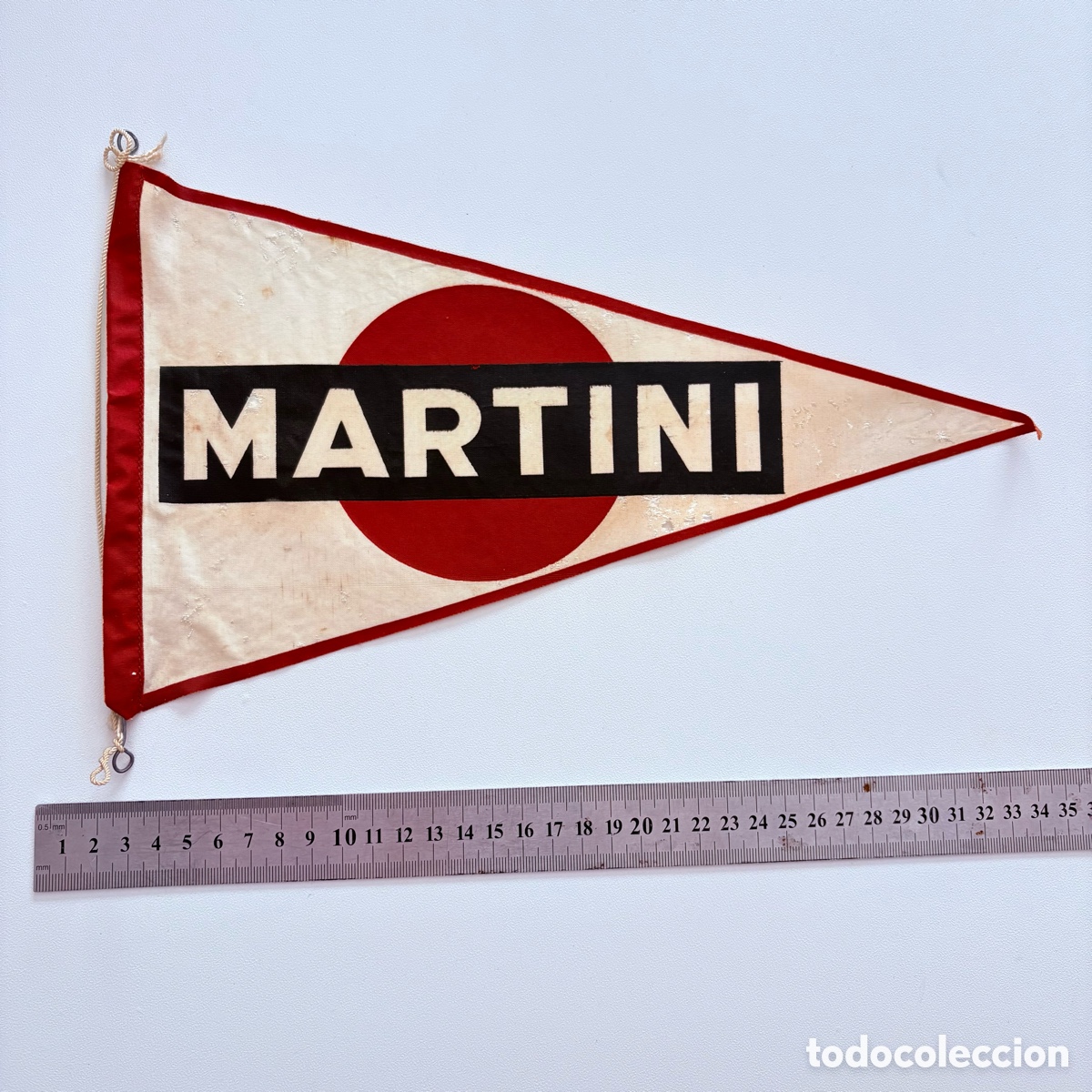 Banderines de colecci&oacute;n: Banderin a&ntilde;os 50-60 martini