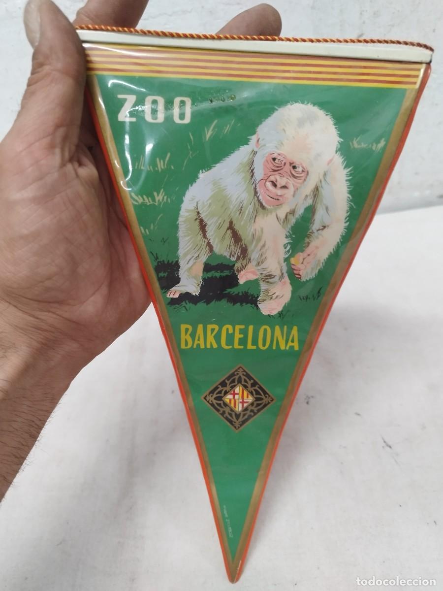 Galhardetes de cole&ccedil;&atilde;o: Antiguo banderin del copito de nieve, floquet de neu del Zoo de Barcelona.