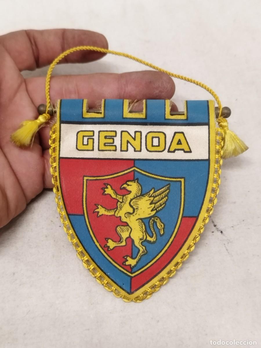 Galhardetes de cole&ccedil;&atilde;o: Antiguo banderin de Genoa.