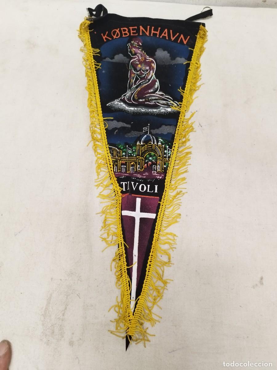 Galhardetes de cole&ccedil;&atilde;o: Antiguo banderin de Tivoli Dinamarca.