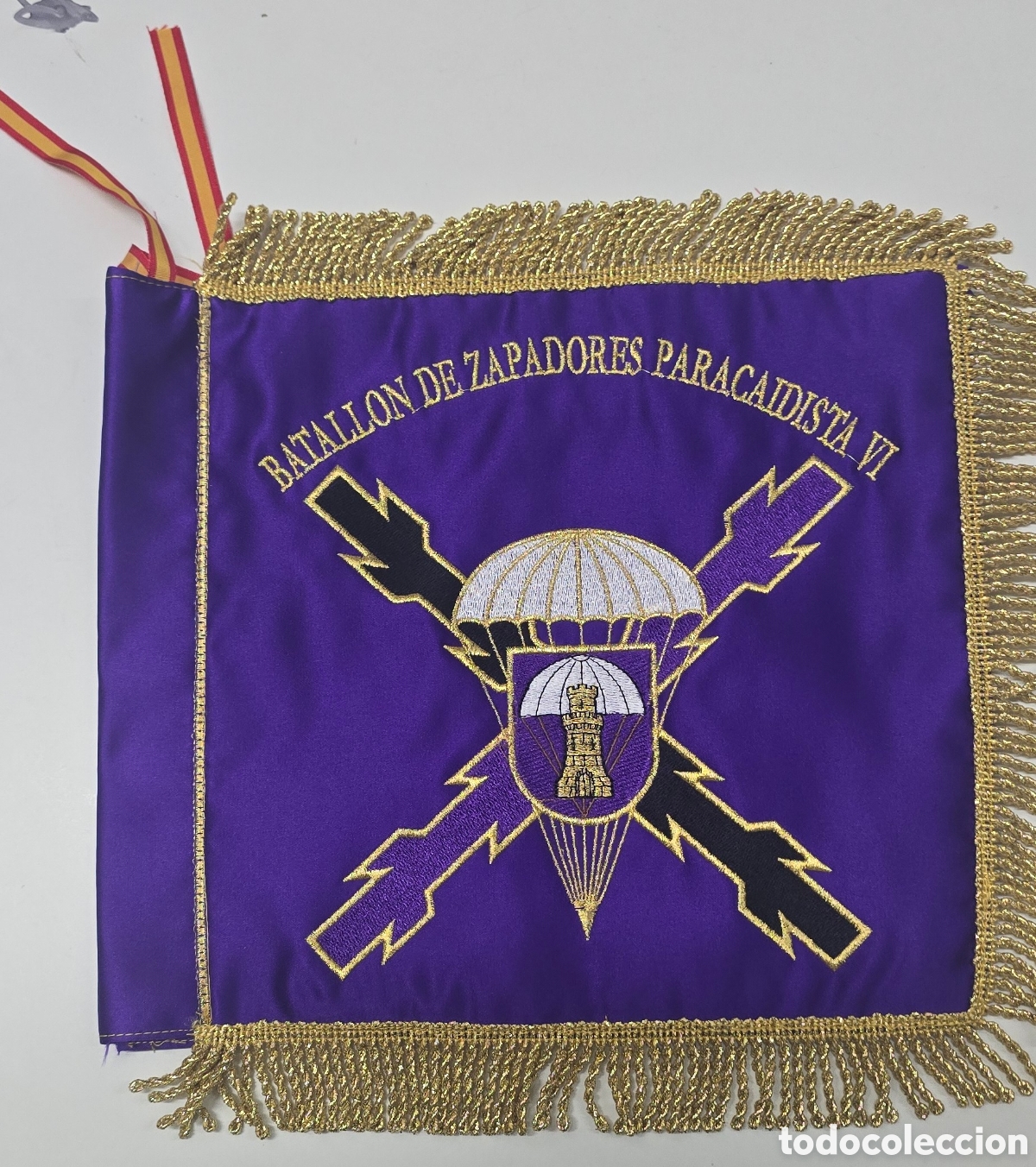 Banderines de colecci&oacute;n: Banderin BRIPAC BZPAC paracaidistas