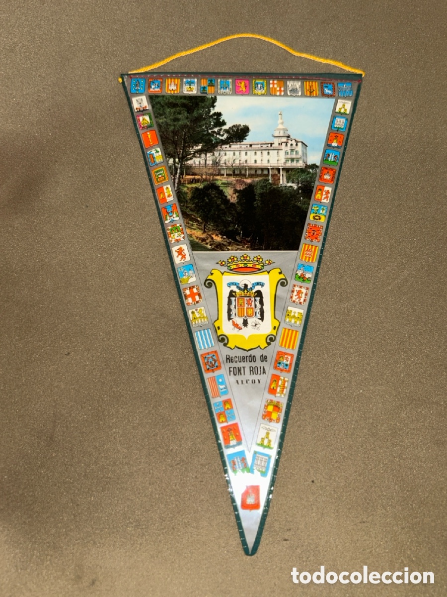 Banderines de colecci&oacute;n: BANDER&Iacute;N RECUERDO DE LA FONT ROJA ALCOY (ALICANTE)