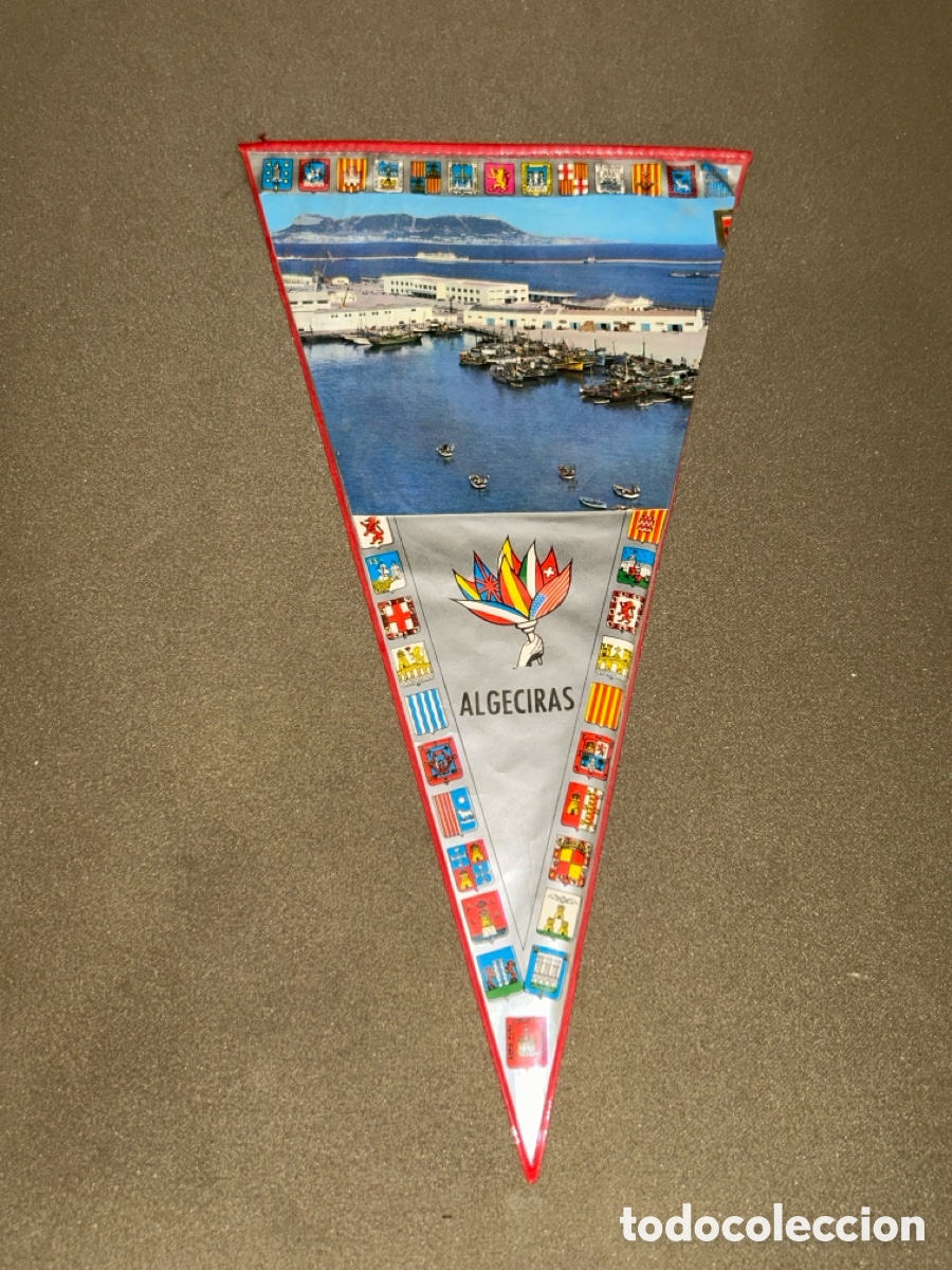 Banderines de colecci&oacute;n: ANTIGUO BANDERIN ALGECIRAS *VER FOTOS*