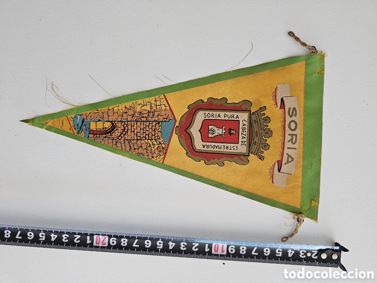 Banderines de colecci&oacute;n: Bander&iacute;n de Soria, 1950s 1960s Castilla y Le&oacute;n