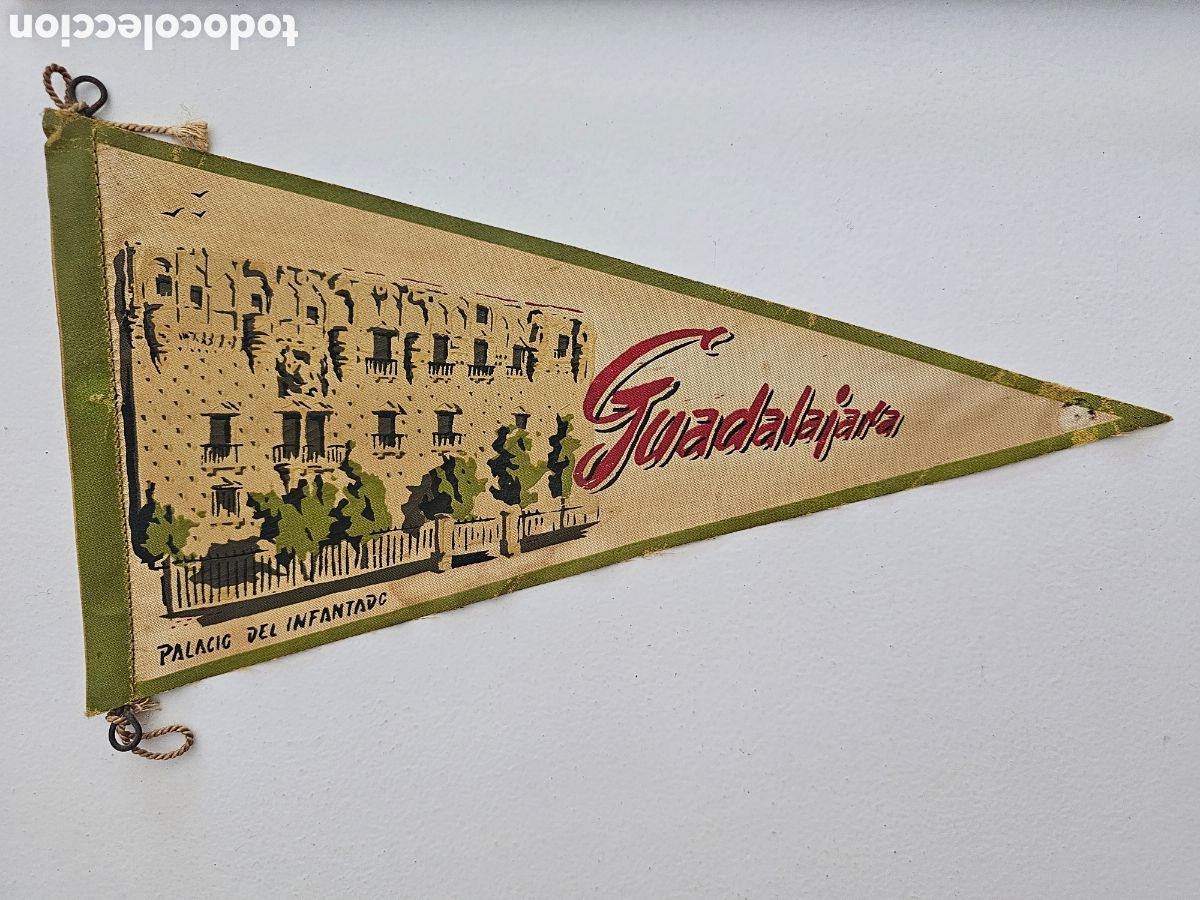 Banderines de colecci&oacute;n: Bander&iacute;n Palacio del Infantado, Guadalajara 1950s 1960s