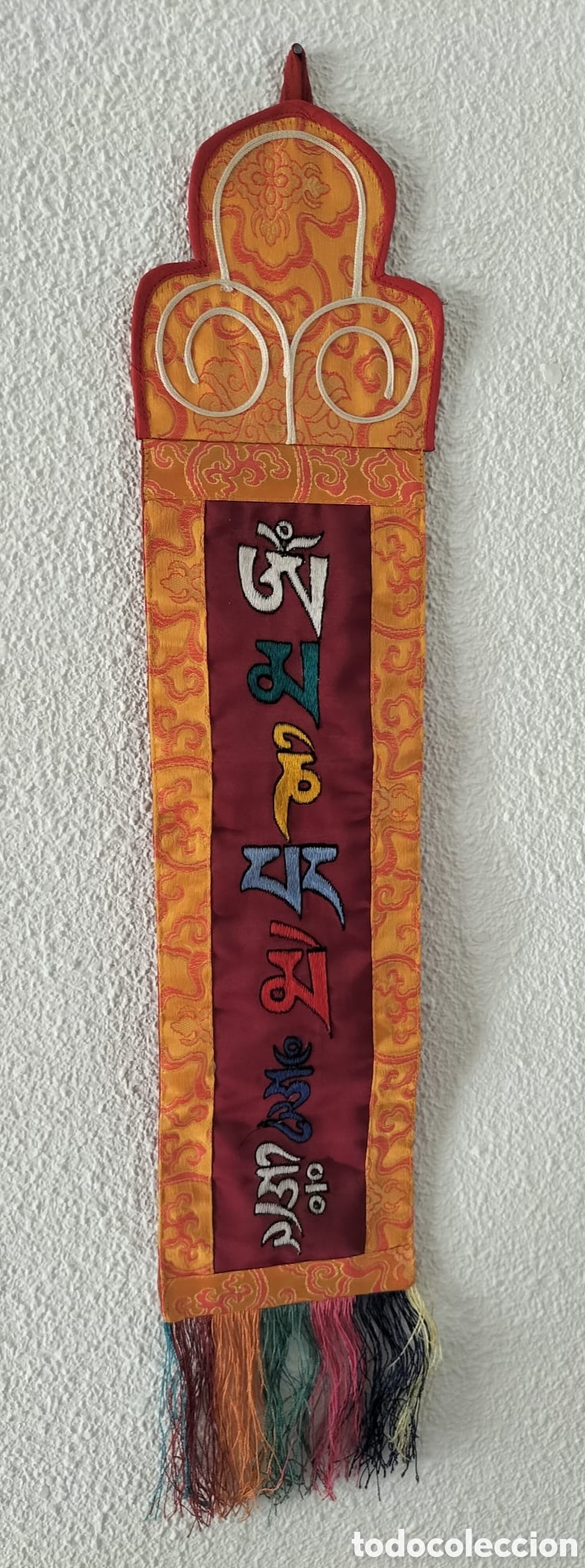 Banderines de colecci&oacute;n: MANTRA TIBETANO OM MANI PADME HUM