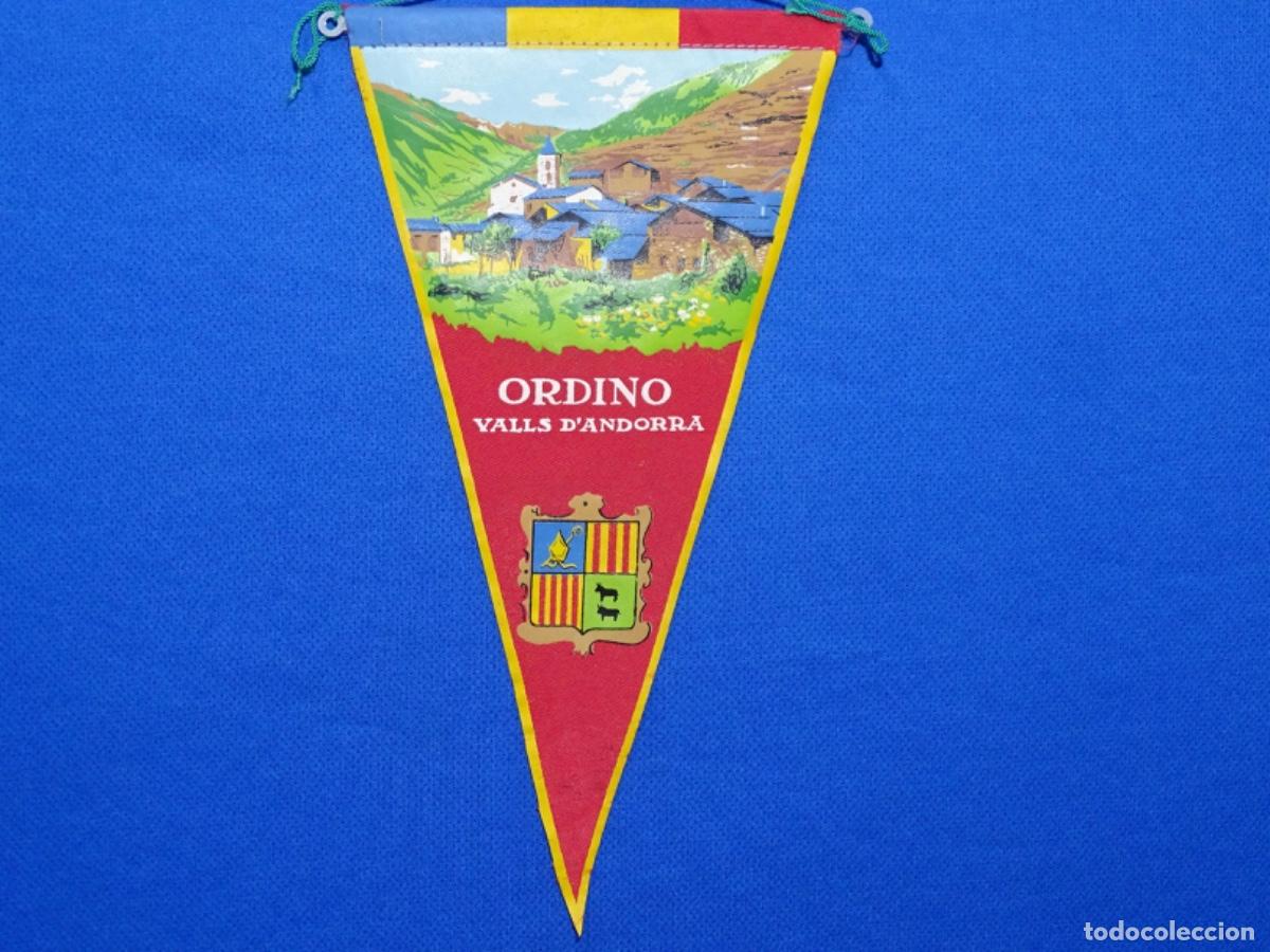 Collection pennants: BANDER&Iacute;N ORDINO VALLS D&rsquo;ANDORRA.