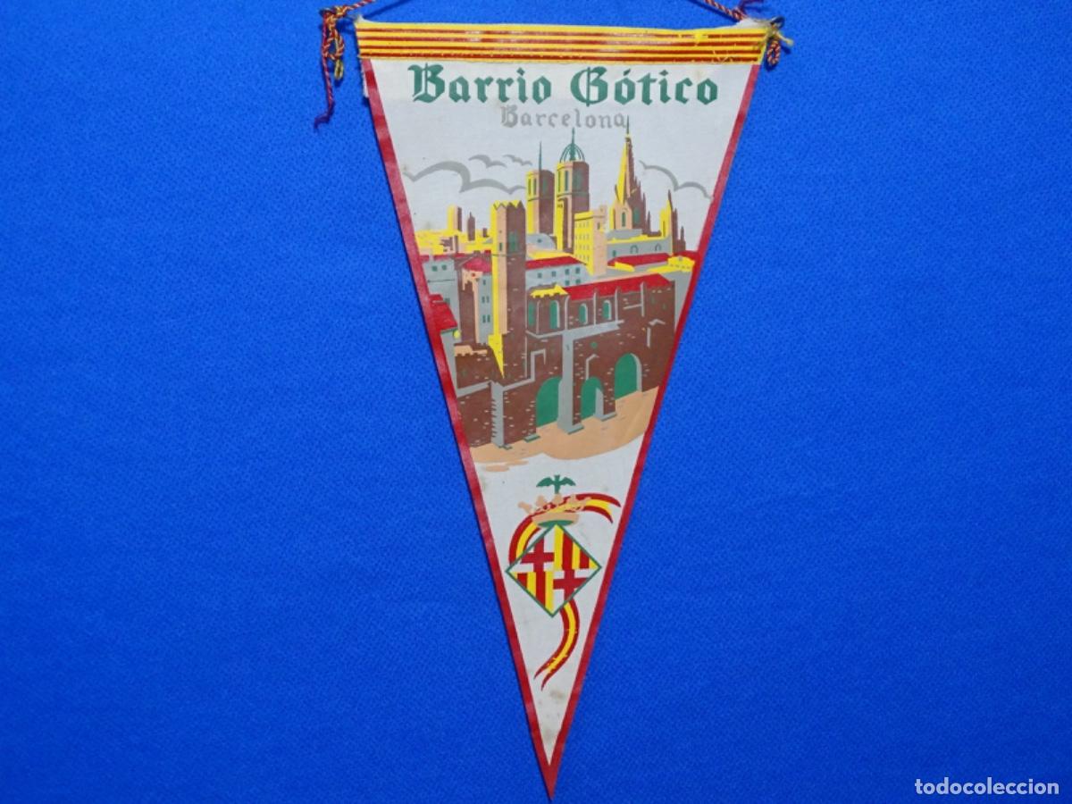 Banderines de colecci&oacute;n: BANDER&Iacute;N BARRIO G&Oacute;TICO BARCELONA