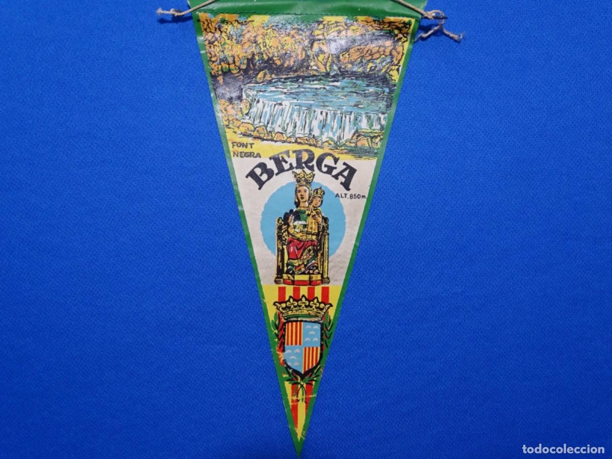 Banderines de colecci&oacute;n: BANDERIN BERGA FONT NEGRA CATALUNYA.