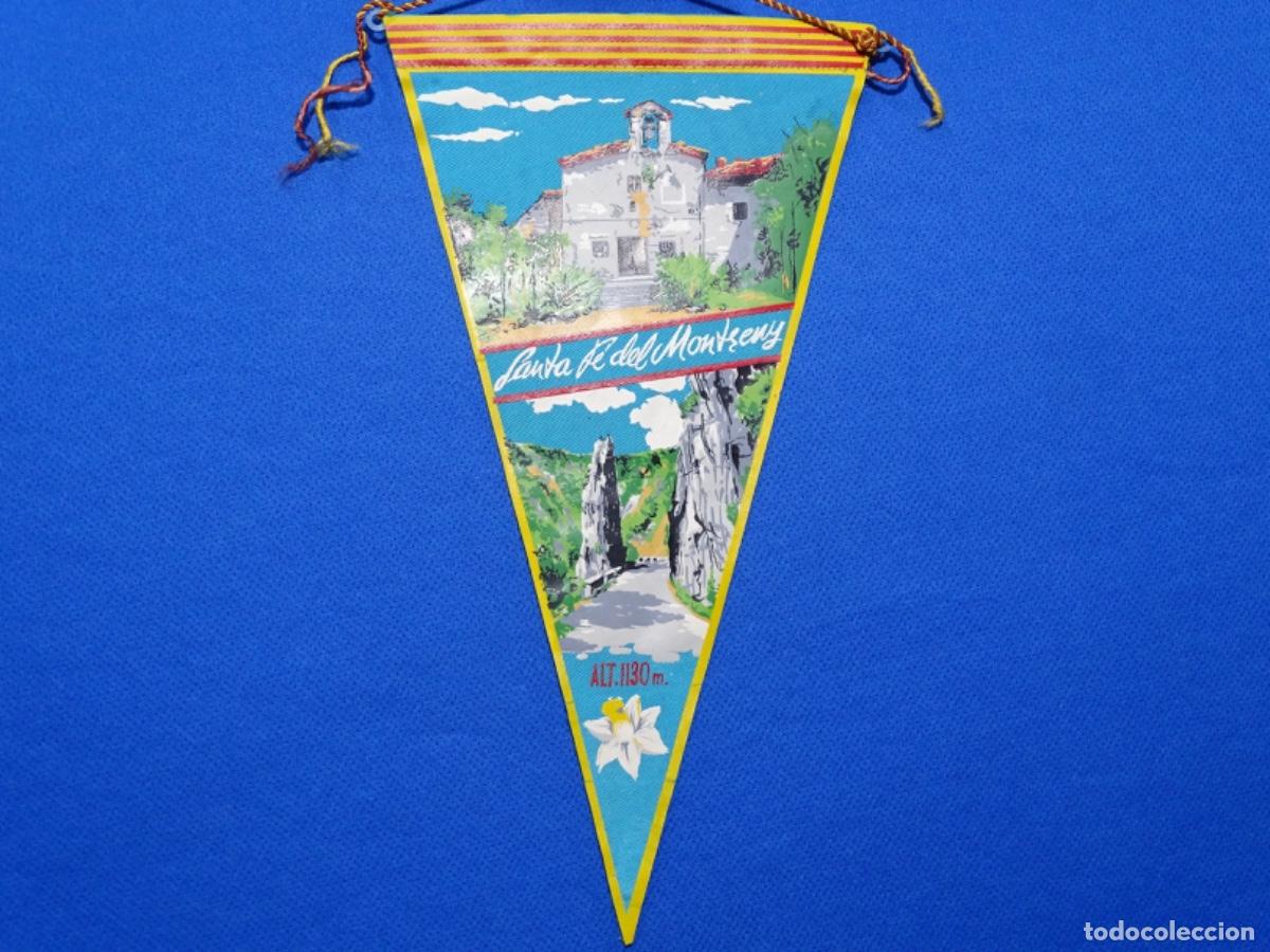 Banderines de colecci&oacute;n: BANDERIN SANTA FE DEL MONTSENY CATALUNYA.