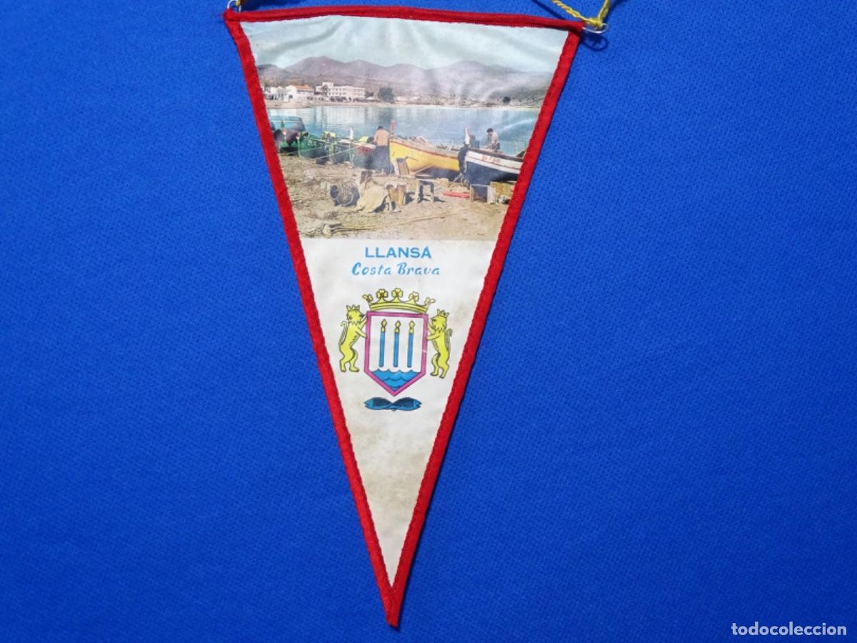Banderines de colecci&oacute;n: BANDERIN LLANSA LLAN&Ccedil;A COSTA BRAVA CATALUNYA.