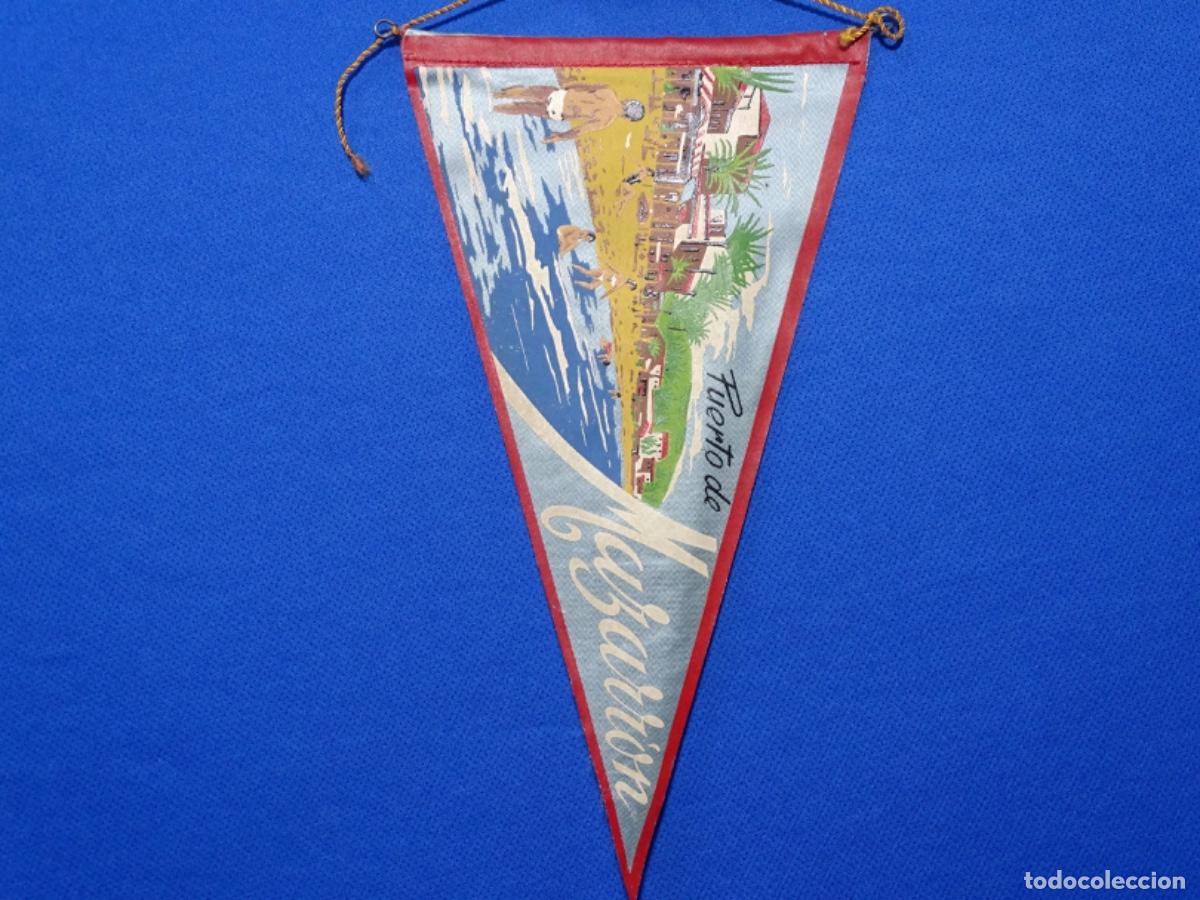 Banderines de colecci&oacute;n: BANDERIN PUERTO DE MAZARR&Oacute;N MURCIA.