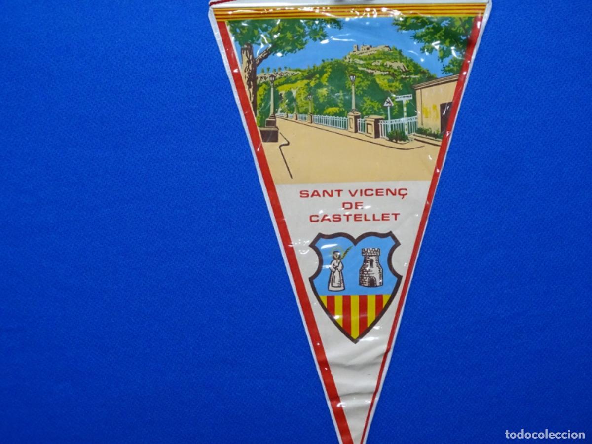 Banderines de colecci&oacute;n: BANDERIN SANT VICEN&Ccedil; DE CASTELLET CATALUNYA.