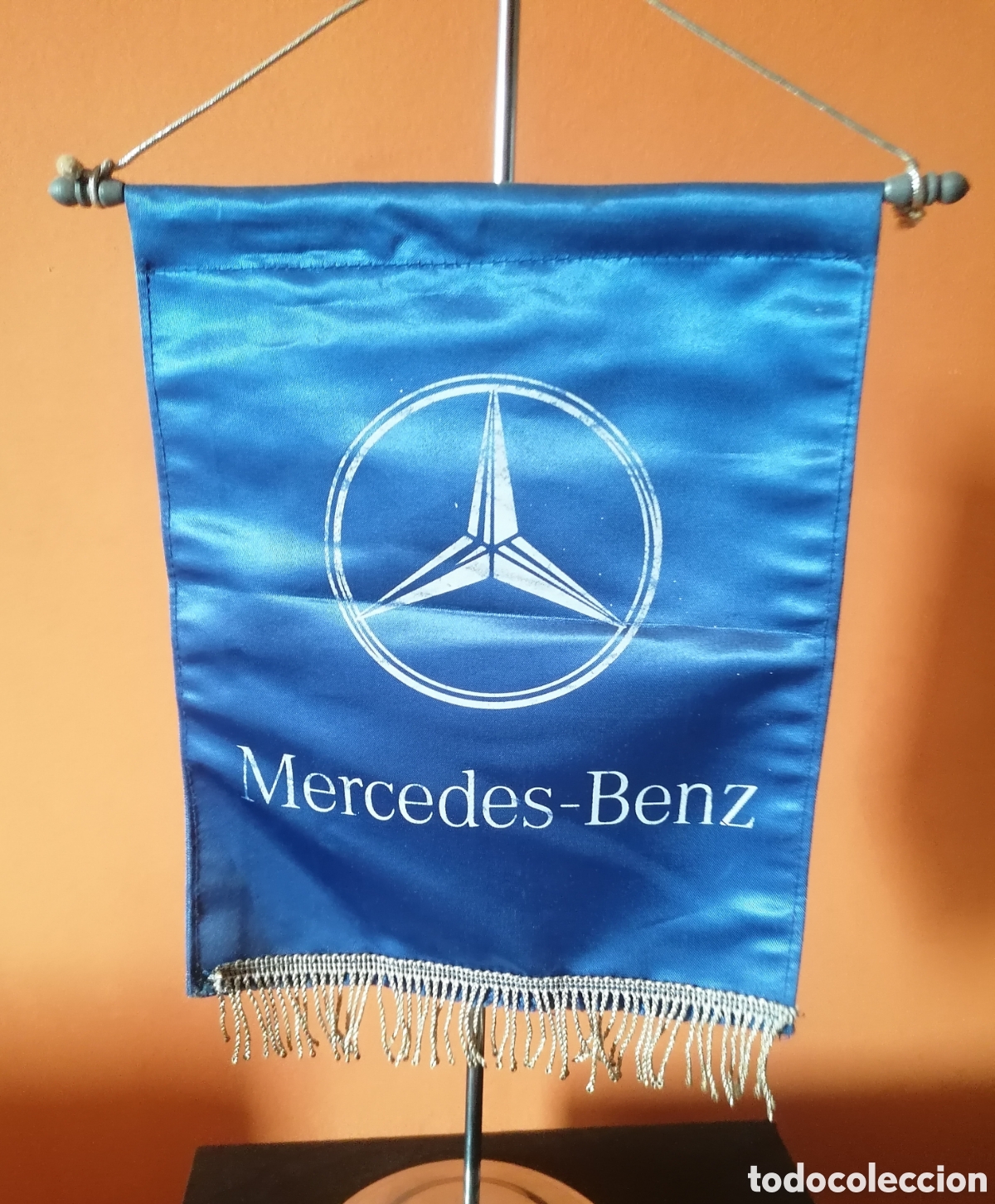 Banderines de colecci&oacute;n: Antiguo bander&iacute;n MERCEDES-BENZ