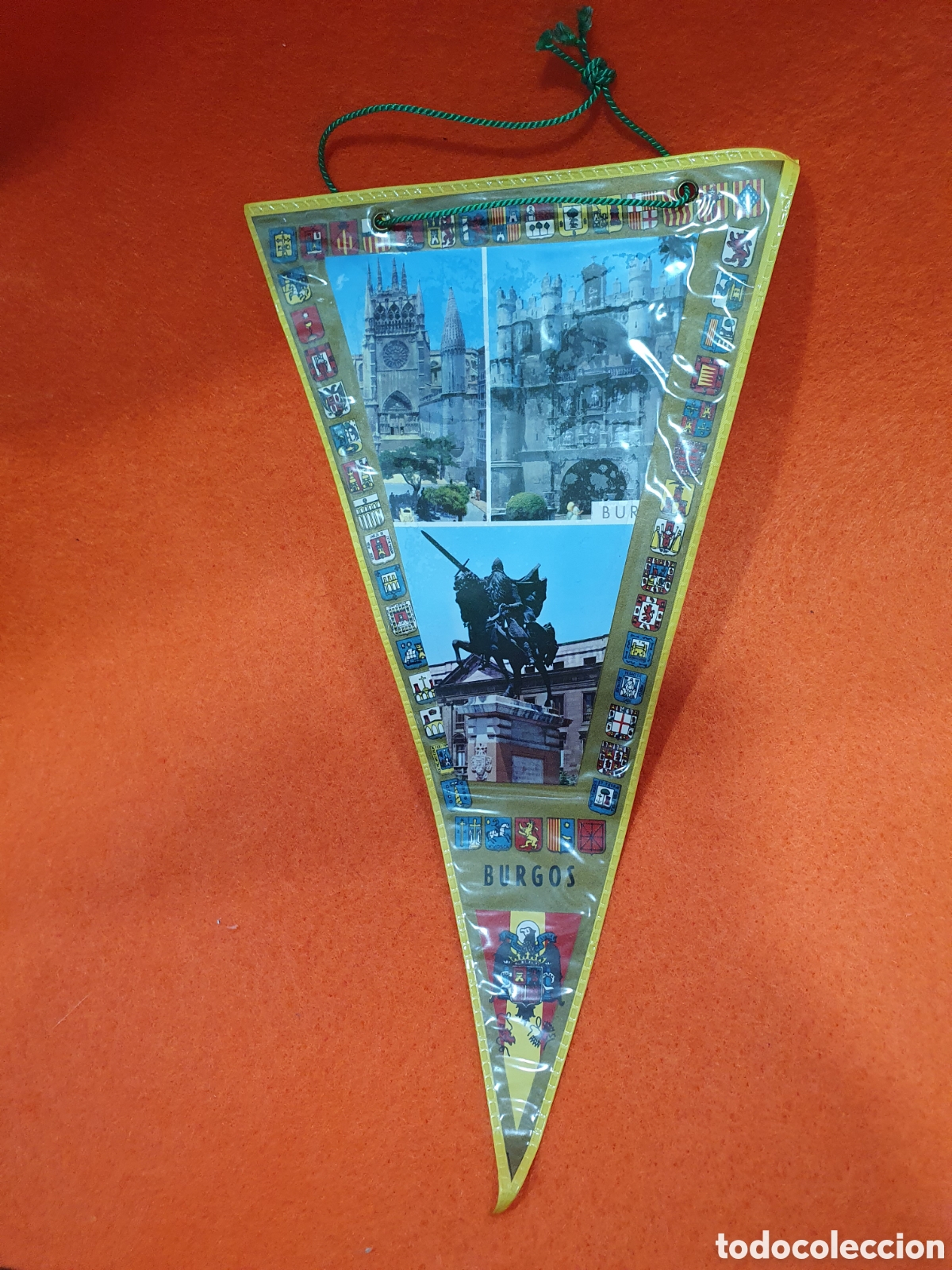 Banderines de colecci&oacute;n: Banderin Burgos. (L64)