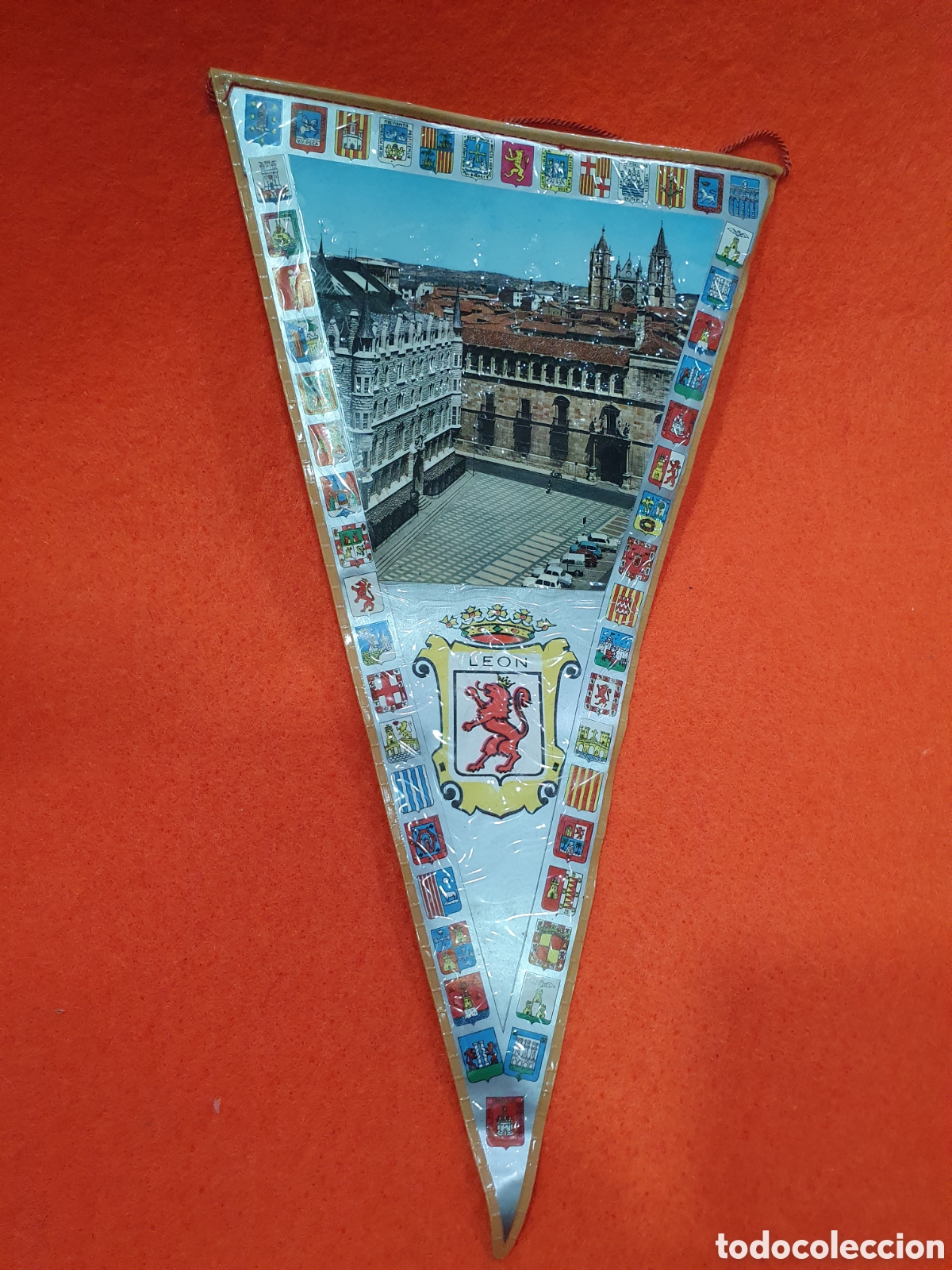 Bandierine di collezione: Banderin Le&oacute;n. (L64)