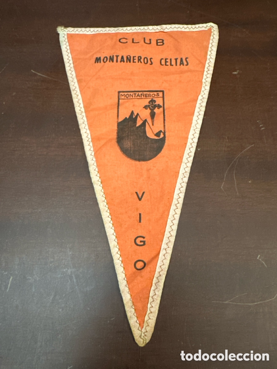 Banderines de colecci&oacute;n: BANDER&Iacute;N. CLUB MONTA&Ntilde;EROS CELTAS VIGO. 1969