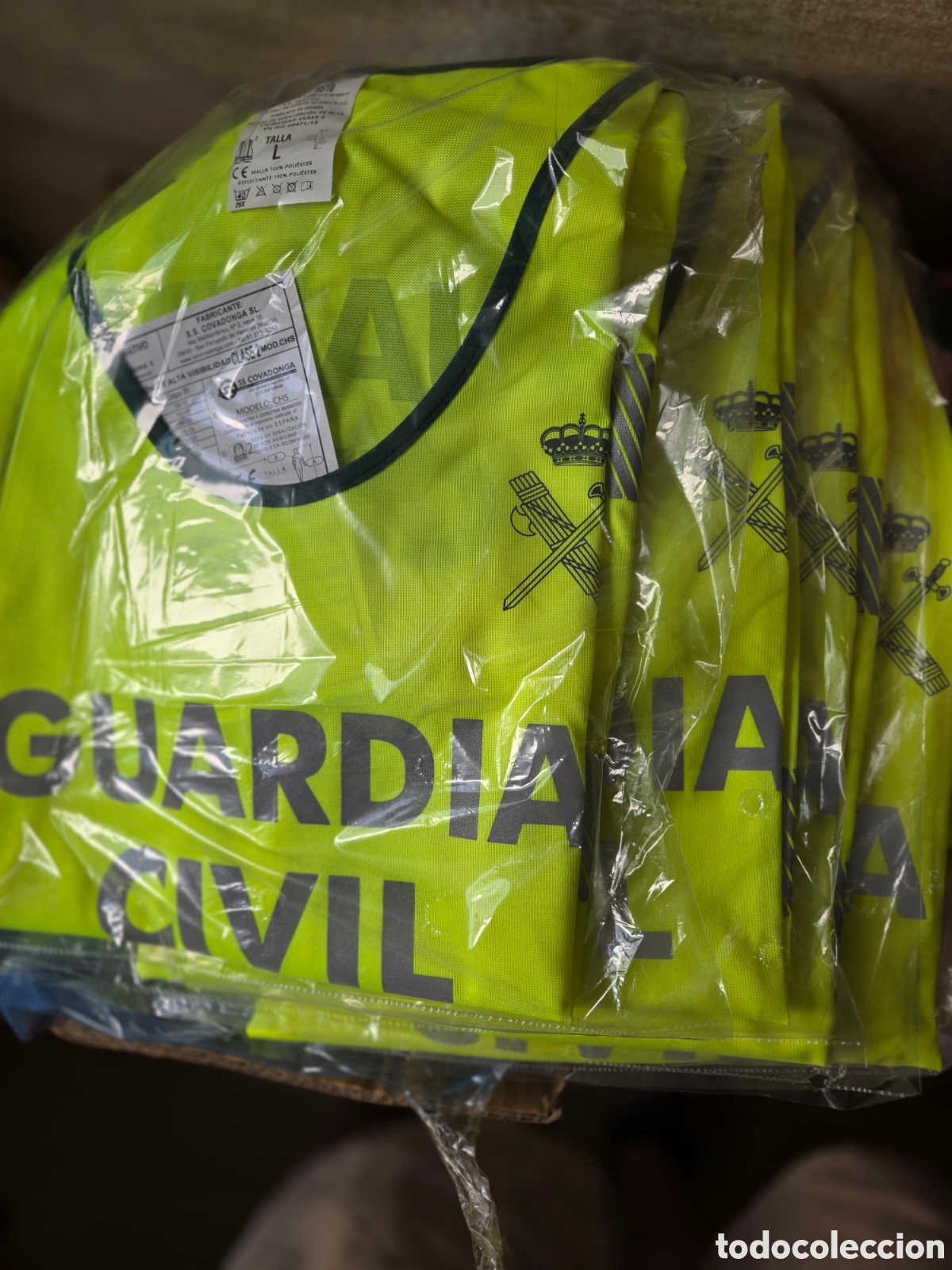 Banderines de colecci&oacute;n: Chaleco Guardia civil