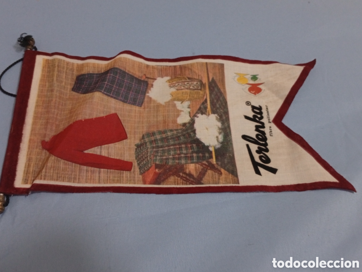 Banderines de colecci&oacute;n: BANDERIN TELA TERLENKA