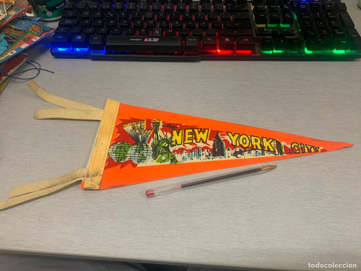 Banderines de colecci&oacute;n: BANDER&Iacute;N DE TELA NEW YORK CITY