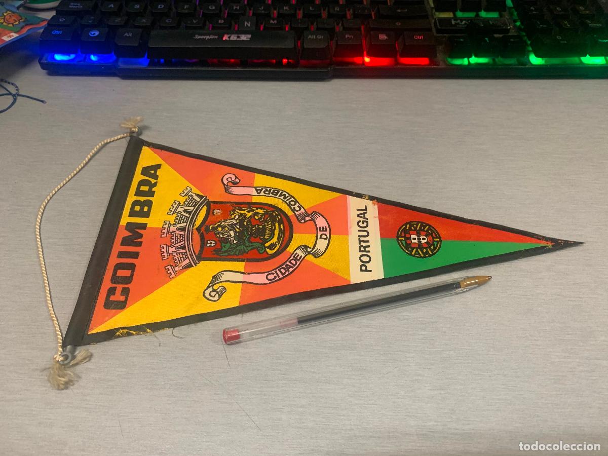Banderines de colecci&oacute;n: BANDER&Iacute;N DE TELA CIDADE DE COIMBRA - PORTUGAL